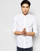 Minimum Smart Shirt In Stretch Cotton - White