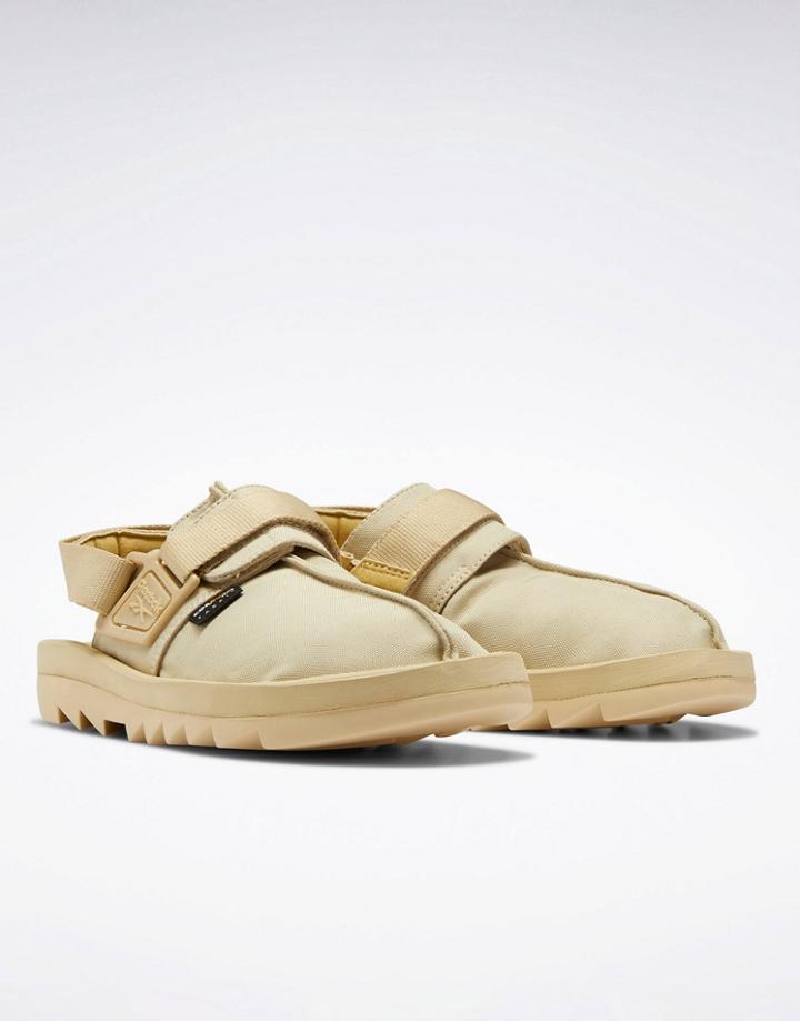 Reebok Beatnik Sandals In Utility Beige-white