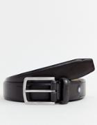 Ben Sherman Target Logo Belt In Brown