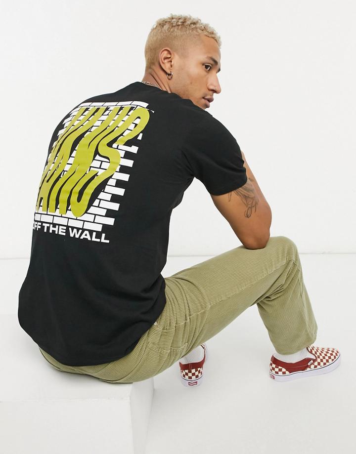 Vans Still Wavy T-shirt In Black