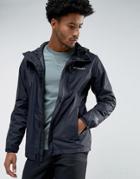 Columbia Pouring Adventure Hooded Jacket Waterproof In Black - Black