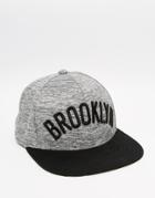 Adidas Originals Brooklyn Nets Snapback Cap - Gray