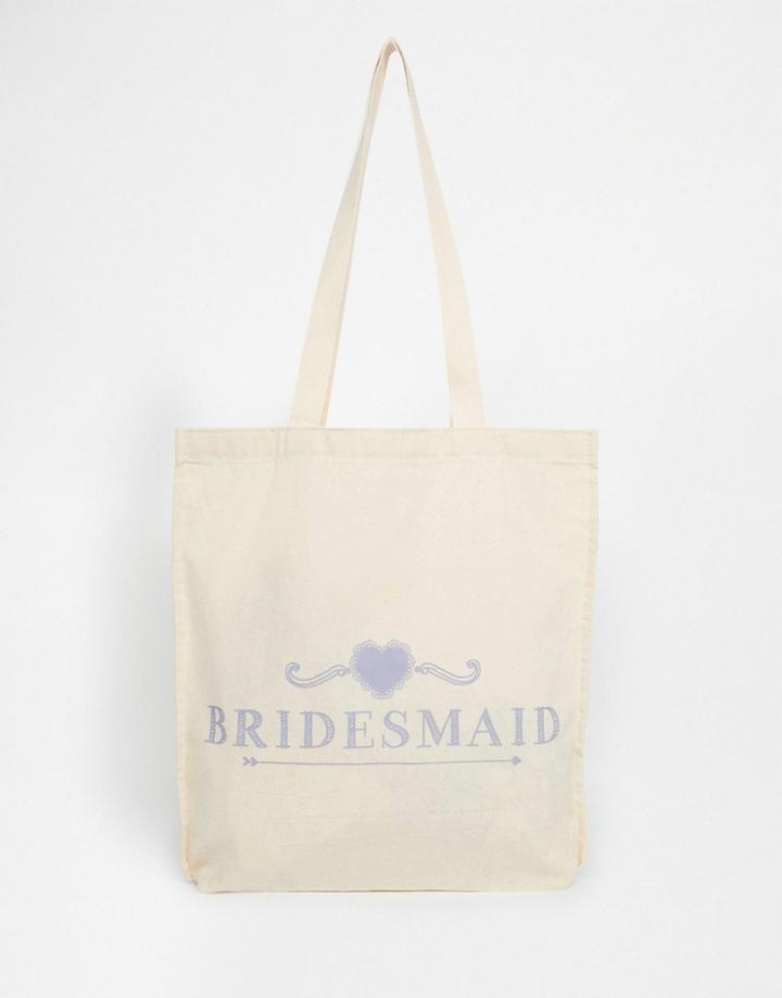 Paperchase Wedding Shopper Bag - Bridesmaid - Multi