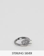Asso Dragon Ring In Sterling Silver - Silver