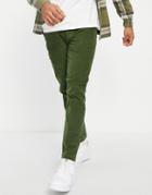 Levi's Xx Slim Fit Chino In Green Cord