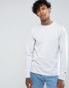Carhartt Wip Long Sleeve Base Regular Fit T-shirt - Gray