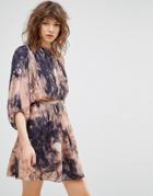 Mango Tie Dye Boho Dress - Multi