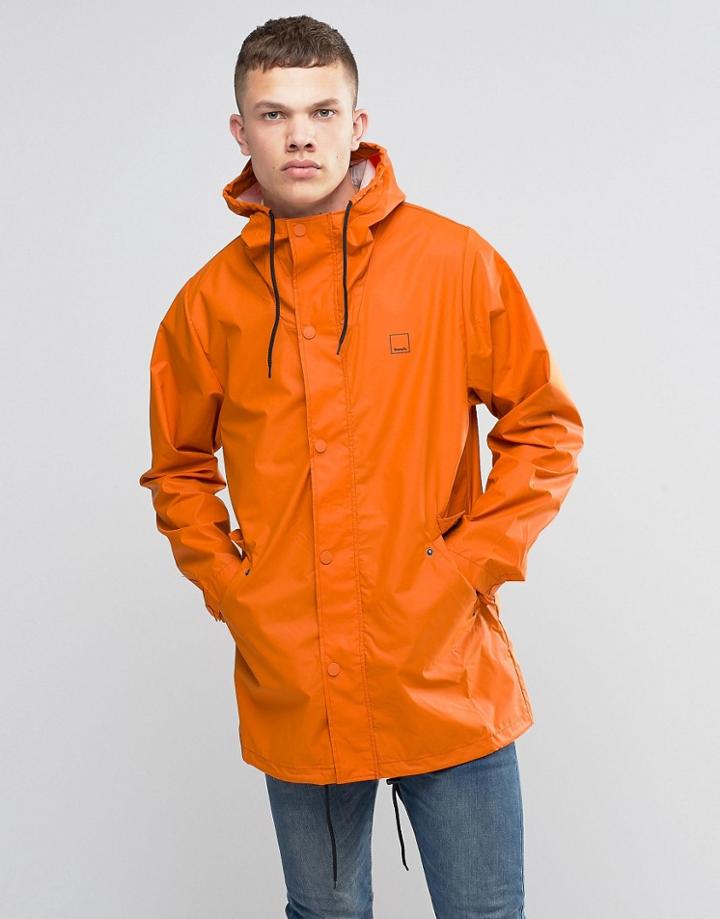 Bench Zip Through Lightweight Jacket In Orange - Orange