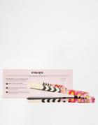 Eva Nyc Healthy Heat Titanium Styling Iron - Floral Chevron - Floral Chevron