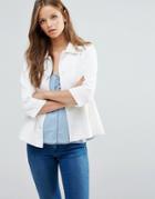 B.young 3/4 Sleeve Shirt - White