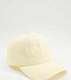 Reclaimed Vintage Inspired Cap With Script Logo Embroidery In Pastel Yellow
