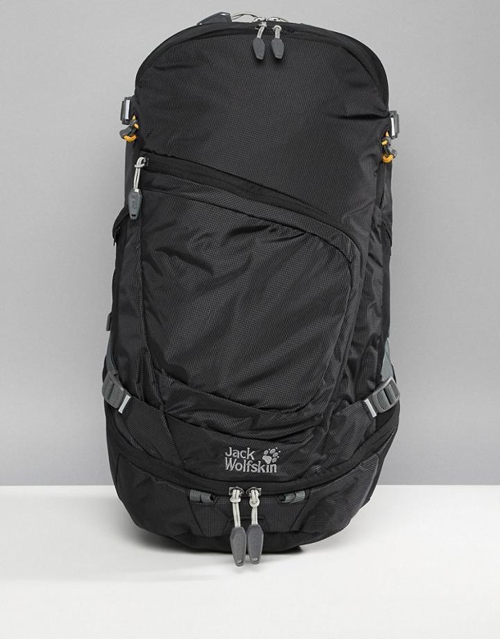 Jack Wolfskin Crosser 26 Backpack In Black - Black