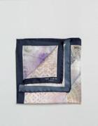 Ted Baker Pocket Square Silk - Multi