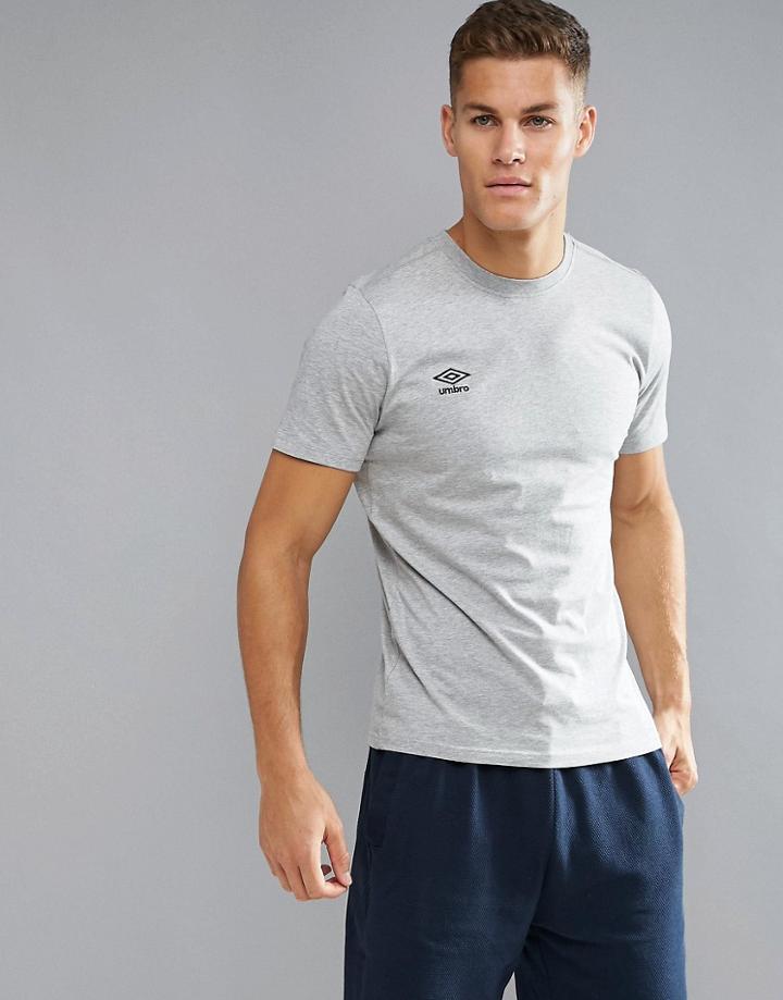 Umbro Small Logo T-shirt - Gray