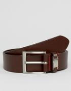 Hugo By Hugo Boss Connio Leather Belt - Brown