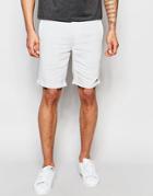 Bellfield Linen Shorts - Light Gray