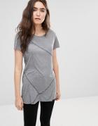 Cheap Monday Trim T-shirt - Gray Melange