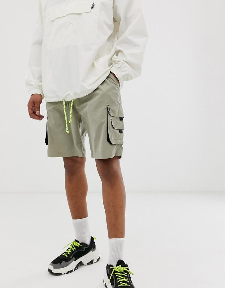 Vintage Supply Cargo Shorts In Stone