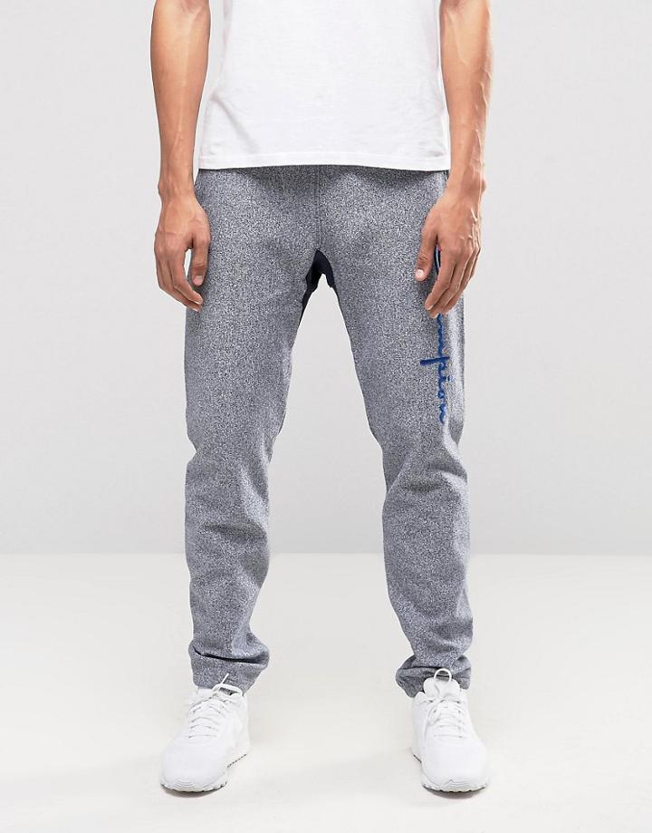 Champion Joggers With Script Logo - Navy