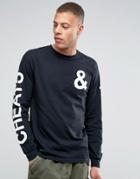 Cheats And Thieves Long Sleeve Top - Black
