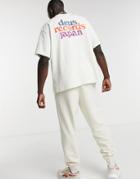 Deus Ex Machina Records Strata T-shirt In White