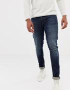 Nudie Jeans Co Tight Terry Super Skinny Jeans Strong Worn - Blue
