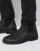 Allsaints Leather Chelsea Boot - Black