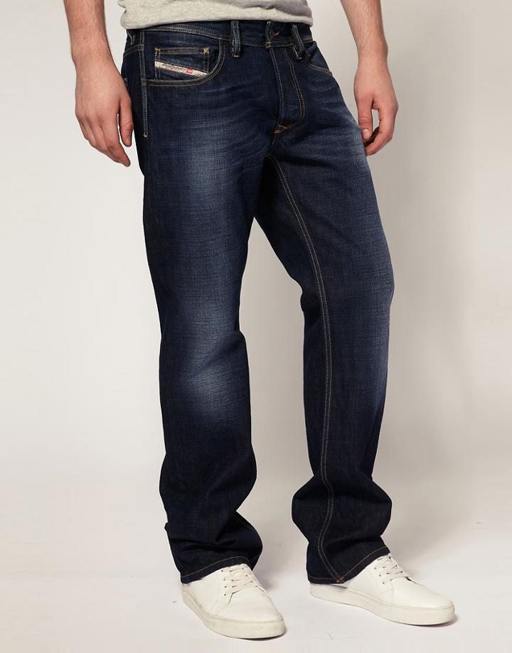 Diesel Larkee 74w Straight Jeans - Blue