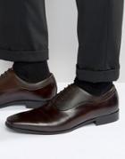 Aldo Alson Oxford Shoes In Brown Leather - Brown