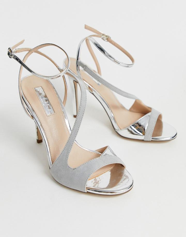 Office Highflyer Heeled Sandals-grey