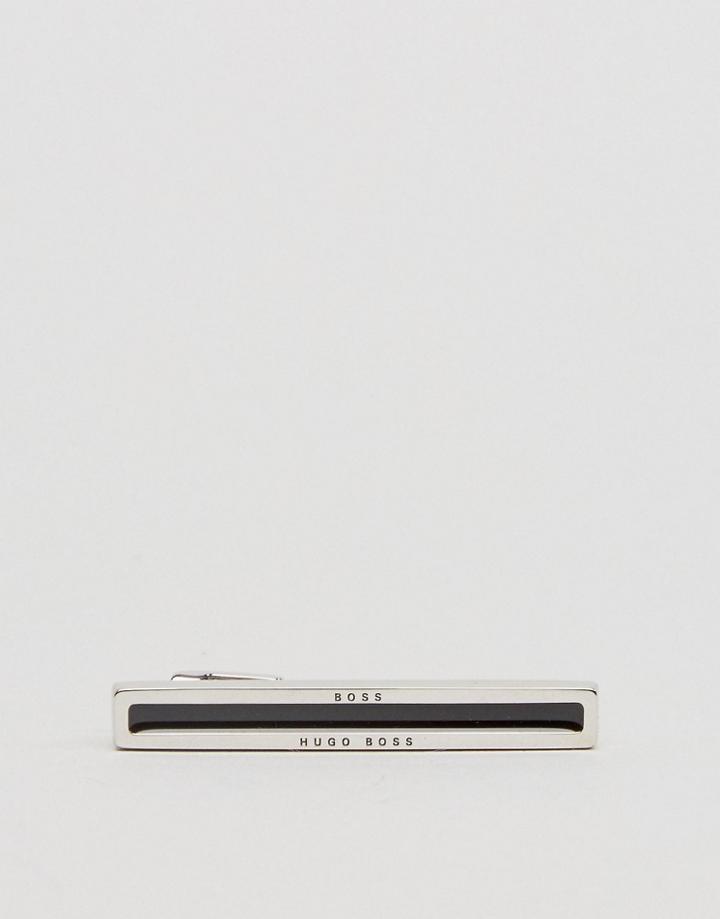 Boss By Hugo Boss Tim Tie Bar In Black - Black