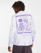 Crooked Tongues Multi Print Tie Dye Long Sleeve T-shirt