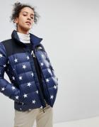The North Face International Star Print Padded Jacket - Multi