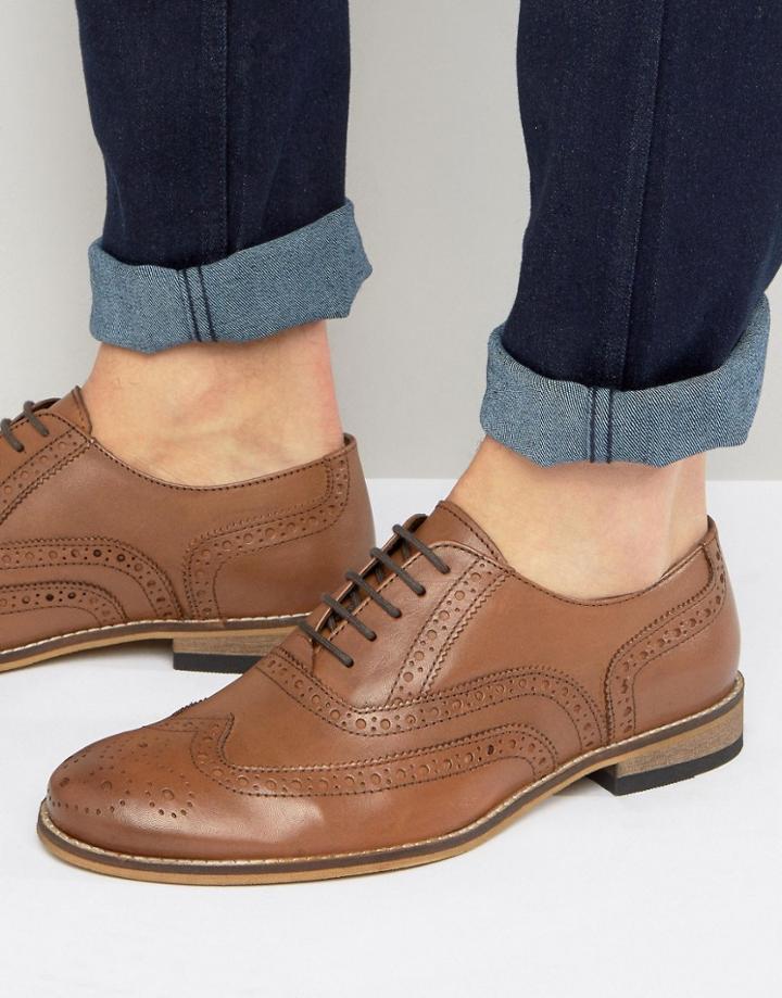 Dune Brigadier Monk Shoes In Brown - Brown