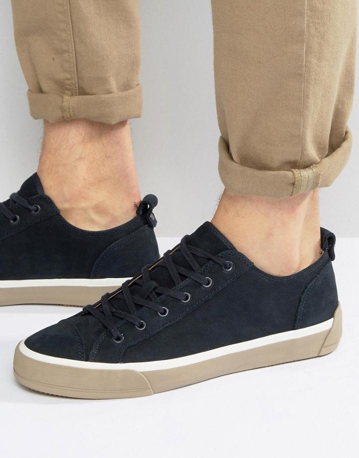 Aldo Yerilian Suede Plimsolls - Navy