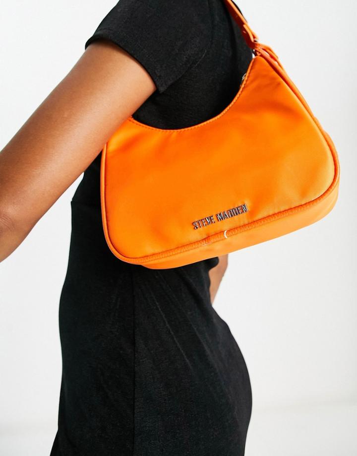 Steve Madden Bpaula Nylon Shoulder Bag In Orange