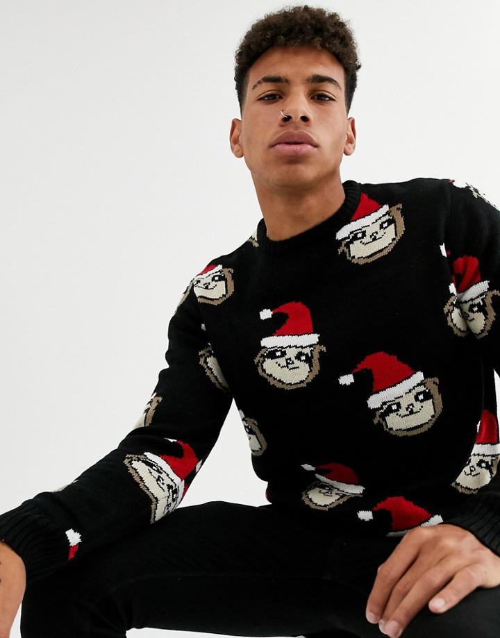 Another Influence Sloth Knitted Sweater