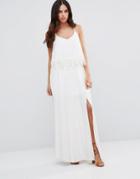 Japonica Lace Halter Dress - White