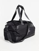 Asos Design Gym Carryall Bag In Black Nylon - 26 Liters