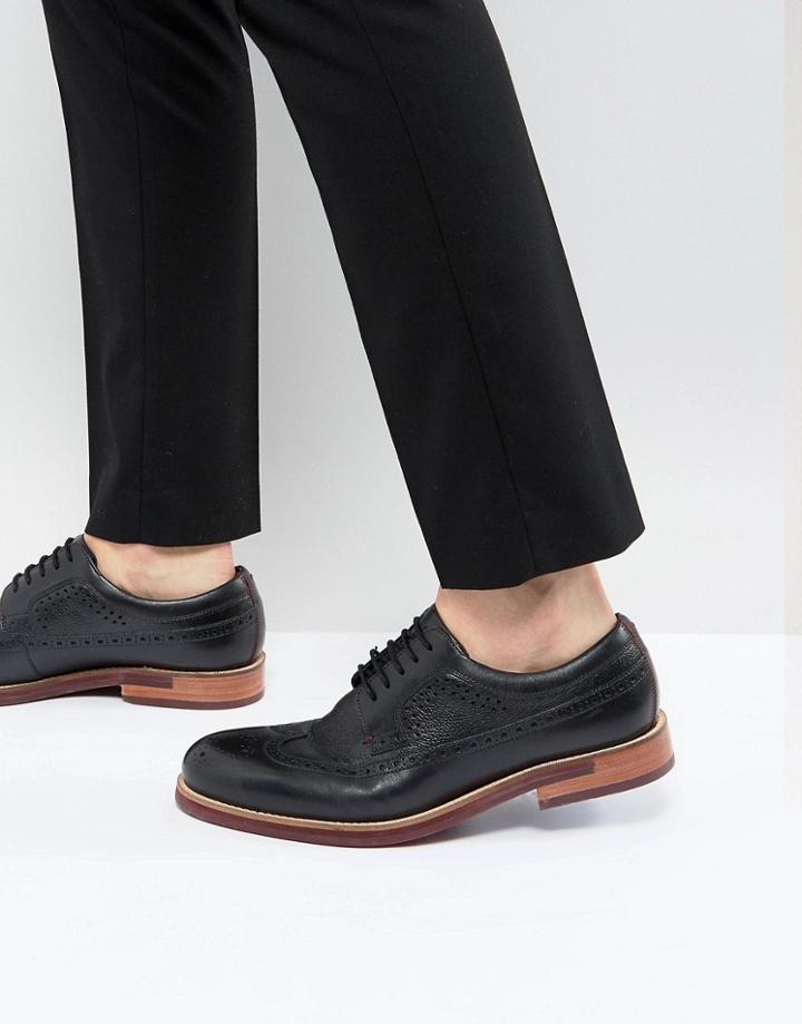 Ted Baker Deelani Leather Brogues - Black