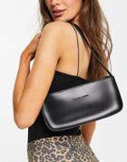 Claudia Canova Chain Mini Shoulder Strap Bag In Black