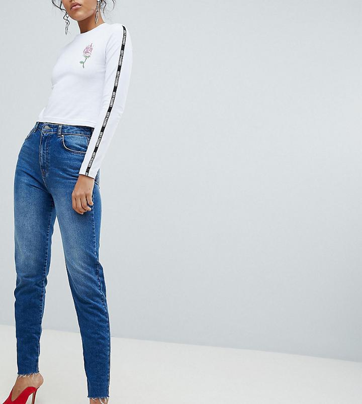 Chorus Tall Core Mom Jeans - Blue