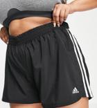 Adidas Training Plus Pacer Shorts In Black