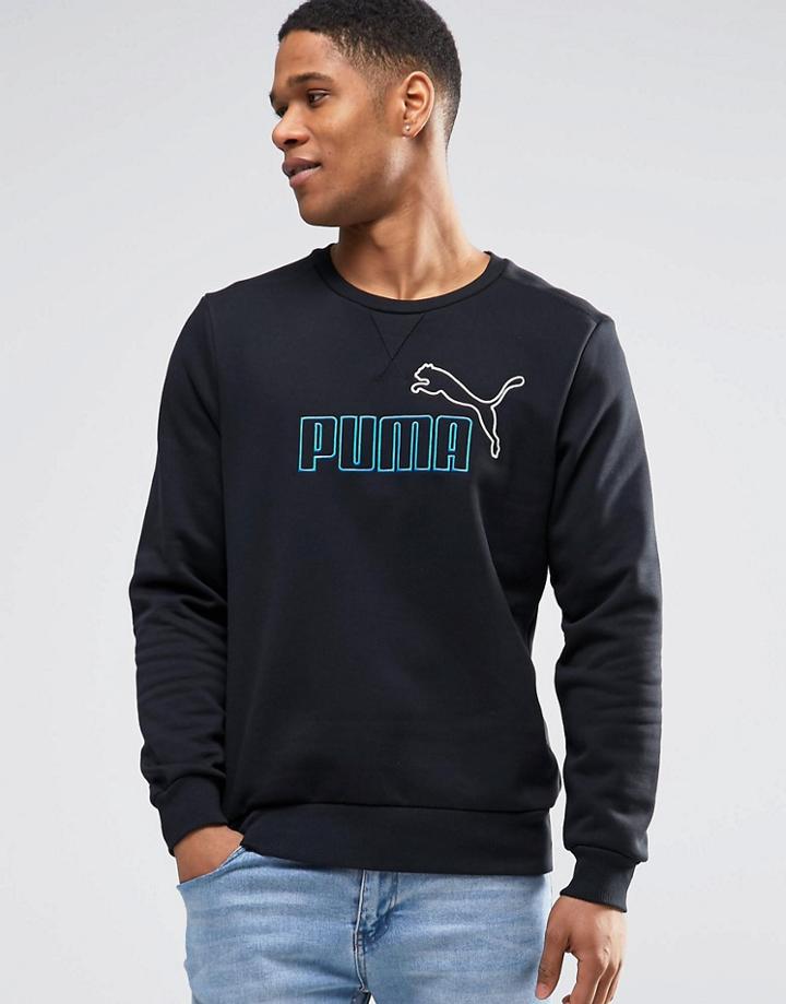 Puma Crew Sweatshirt - Black
