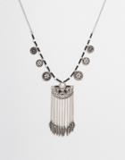 Ashiana Statement Festival Necklace - Silver