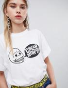 Cheap Monday Classic Logo Regular Fit T-shirt - White