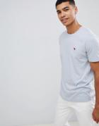 Abercrombie & Fitch Pop Icon Logo T-shirt In Light Blue - Blue