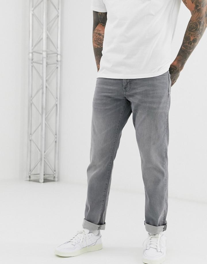 Esprit Straight Fit Jeans In Gray Wash