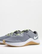 Nike Training Mc Sneakers In Black And Neon-grey