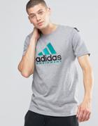 Adidas Originals Eqt T-shirt In Gray Ay9226 - Gray